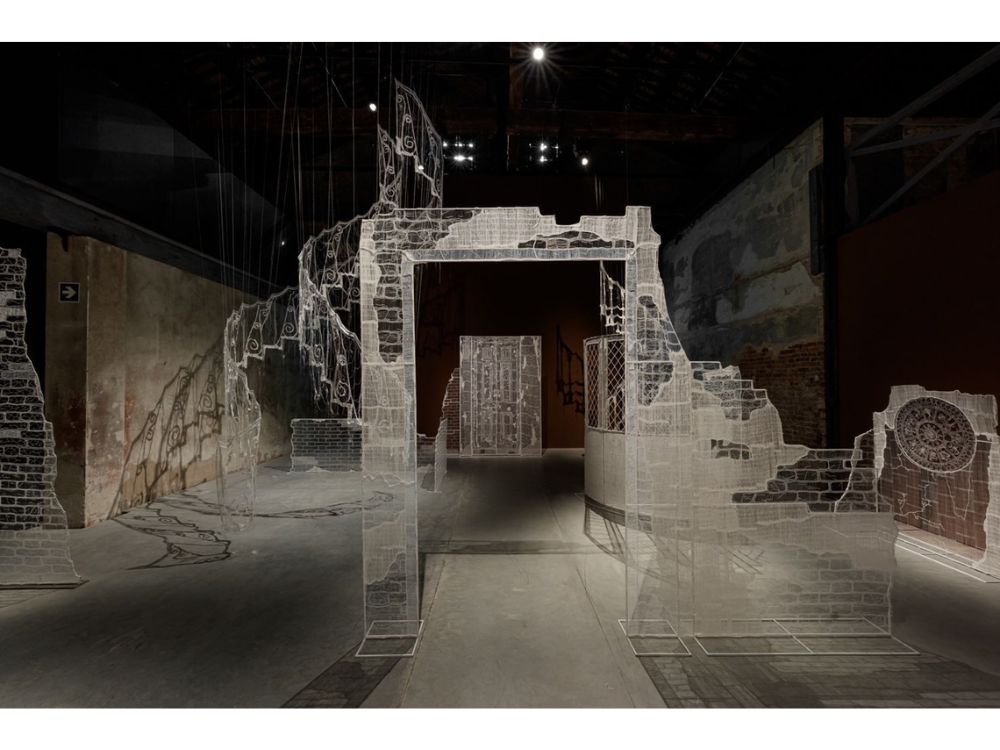 Geographies of Distance: Remembering Home Curated by Dr. Amin Jaffer At Indian Pavilion - Venice Biennale